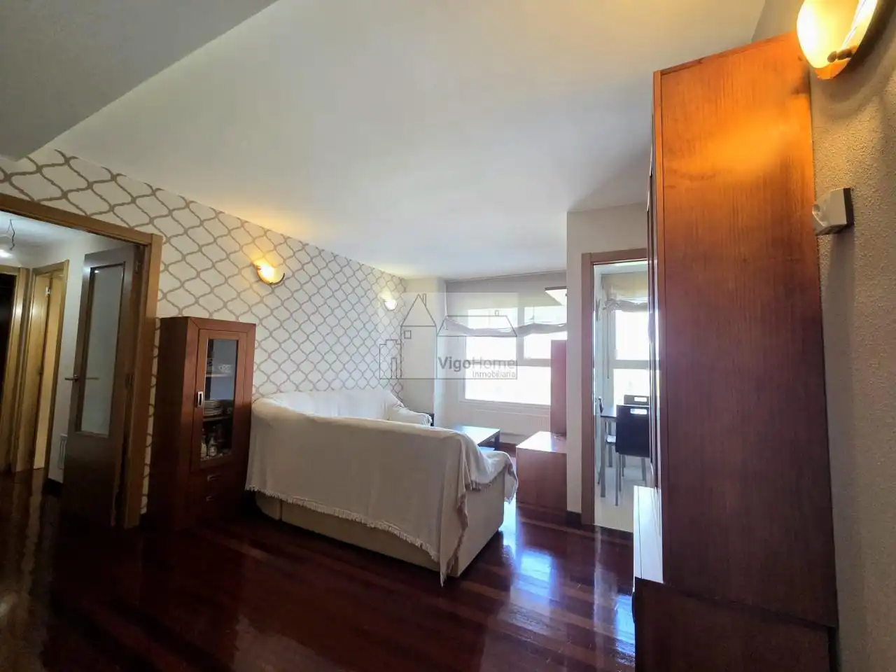 Bedroom of Flat for sale in Vigo   with Heating, Parquet flooring and Storage room