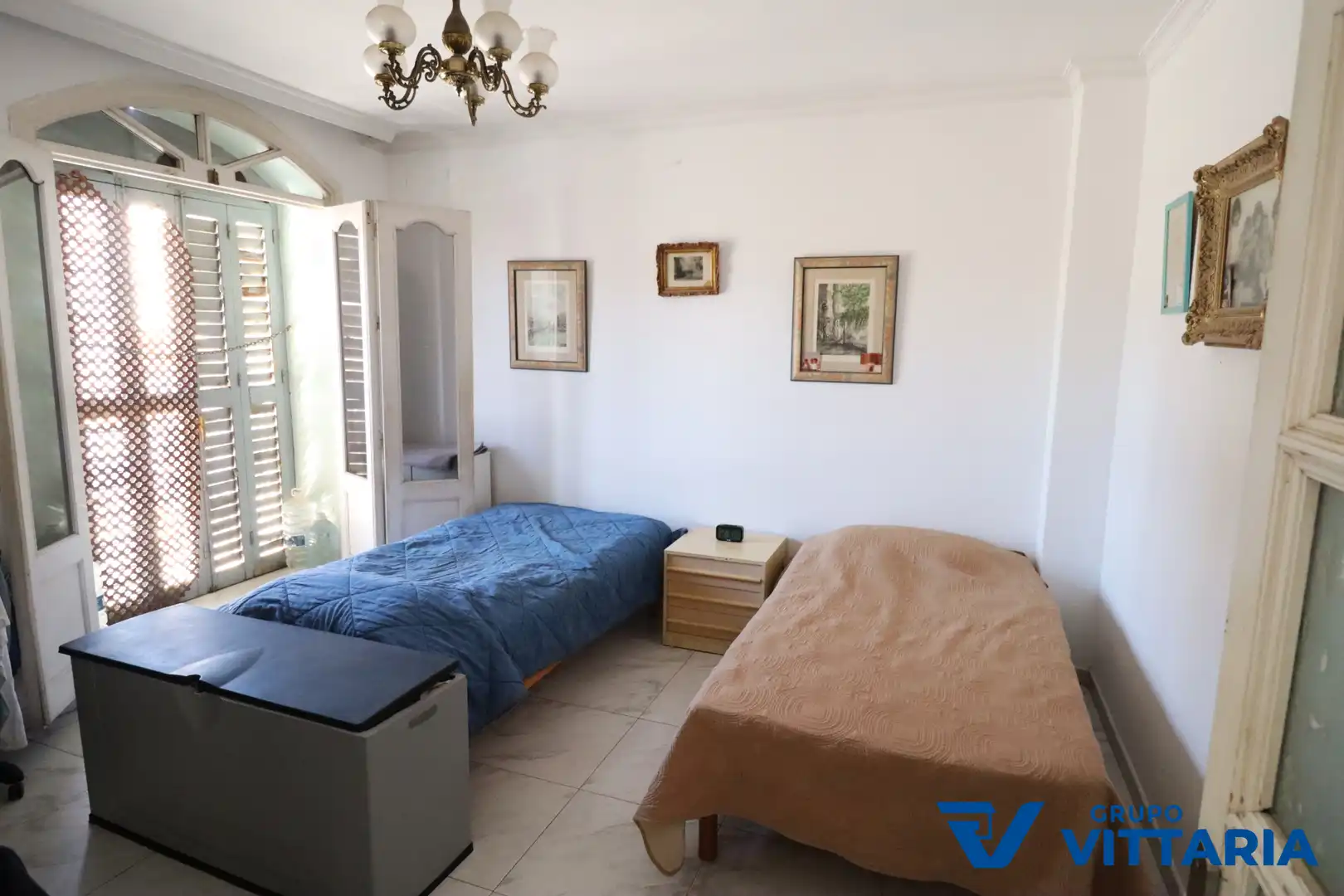 Habitación de Casa adosada en venta en Almería con Aire acondicionado, Terraza y Trastero