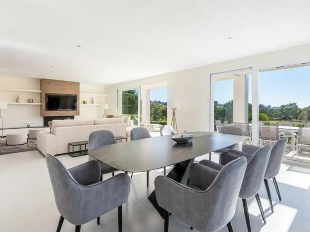 Dining room of Houses for rent in Estepona  with Air Conditioner, Heating and Private garden