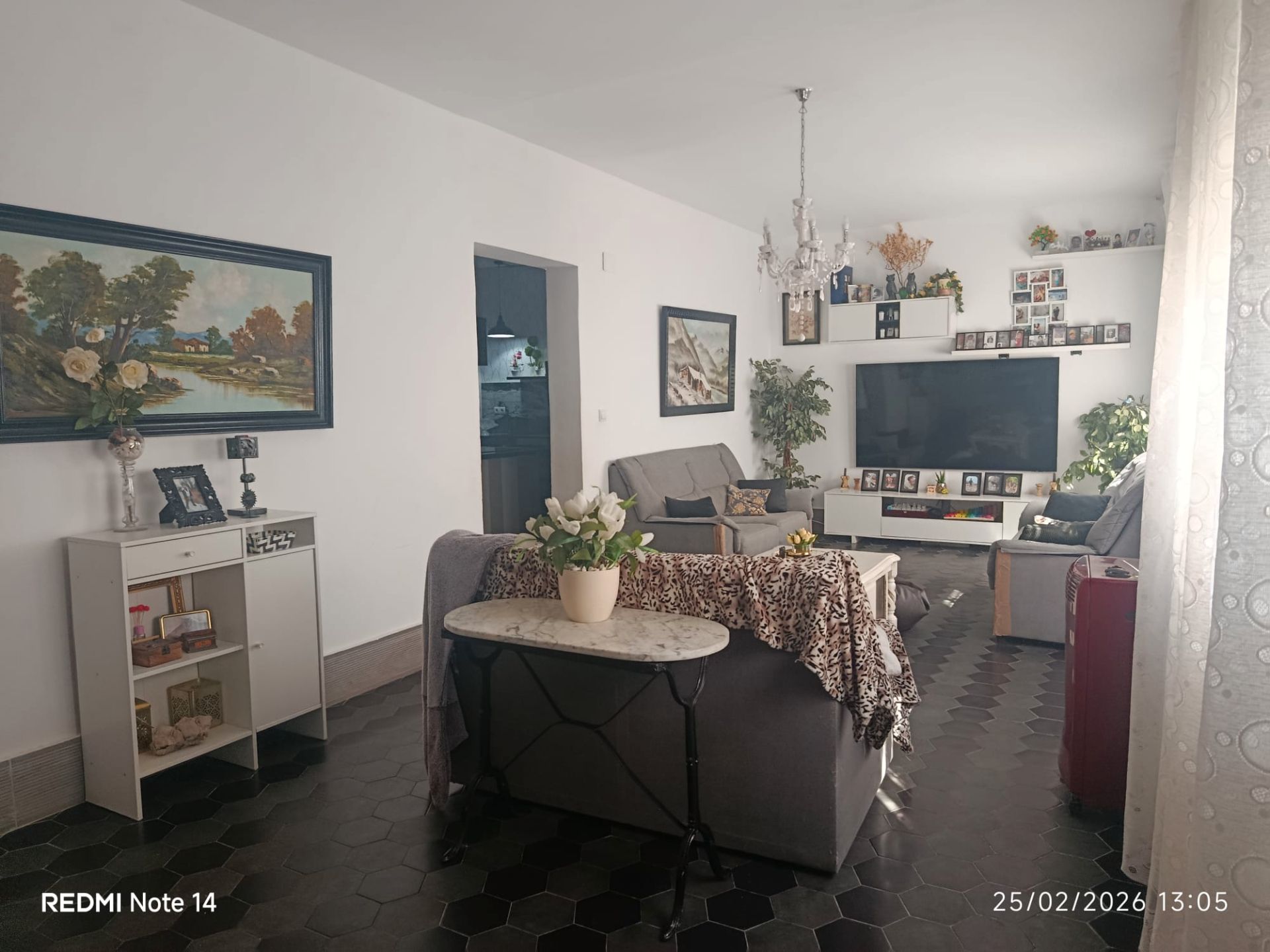 Living room of Single-family semi-detached for sale in Castellón de la Plana / Castelló de la Plana  with Terrace, Storage room and Furnished