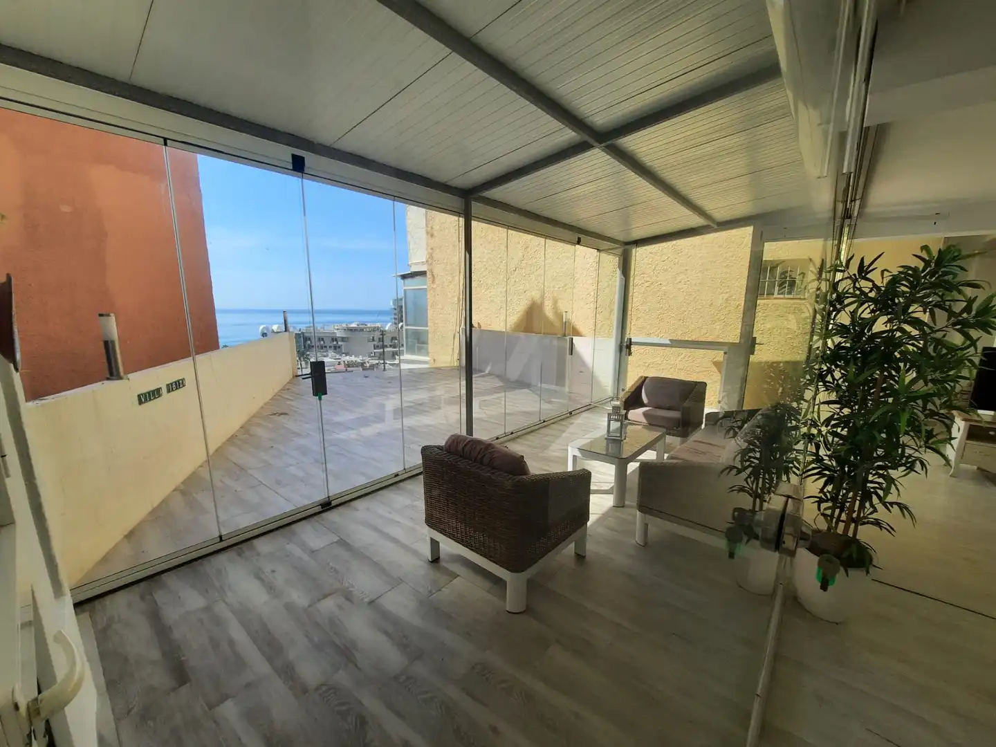 Terrasse von Maisonette zum Verkauf in Torremolinos mit Klimaanlage und Terrasse