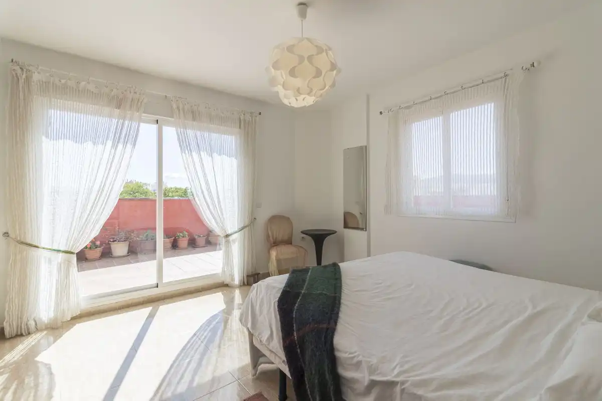 Bedroom of Attic for sale in Marbella  with Air Conditioner, Terrace and Furnished
