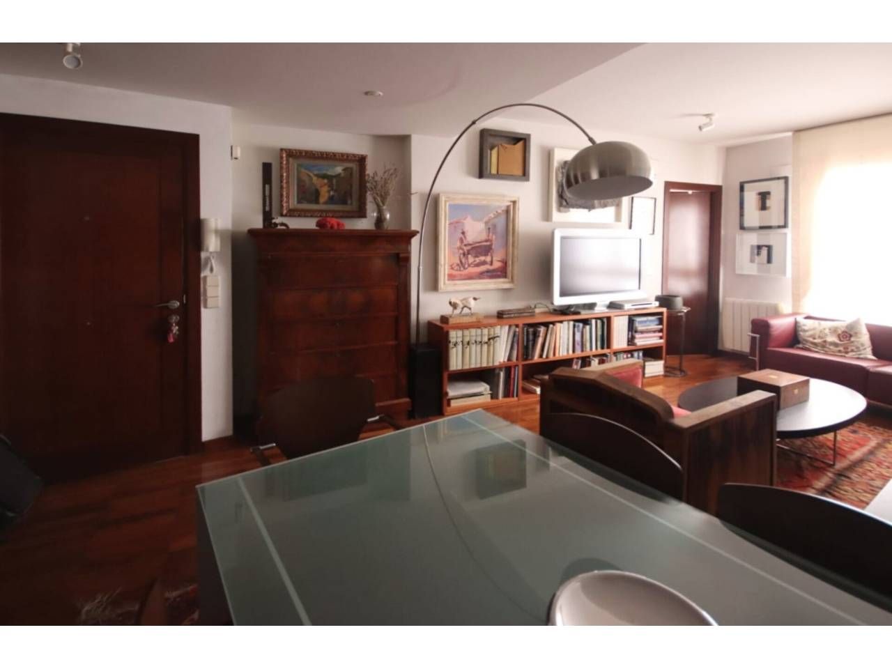 Living room of Flat for sale in  Toledo Capital  with Air Conditioner and Parquet flooring
