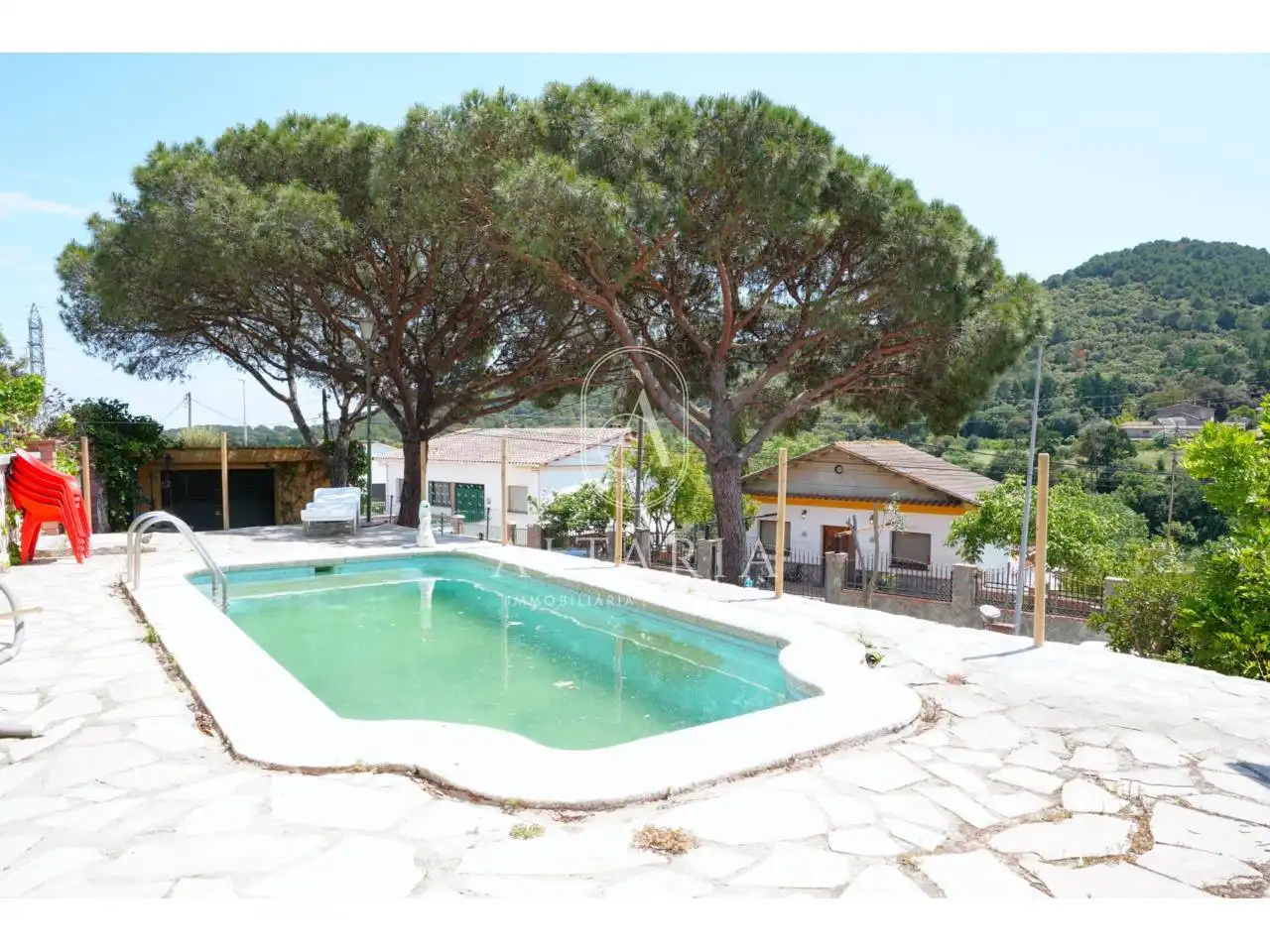 Piscina de Casa o chalet en venta en Palafolls con Jardín privado, Piscina y Alarma