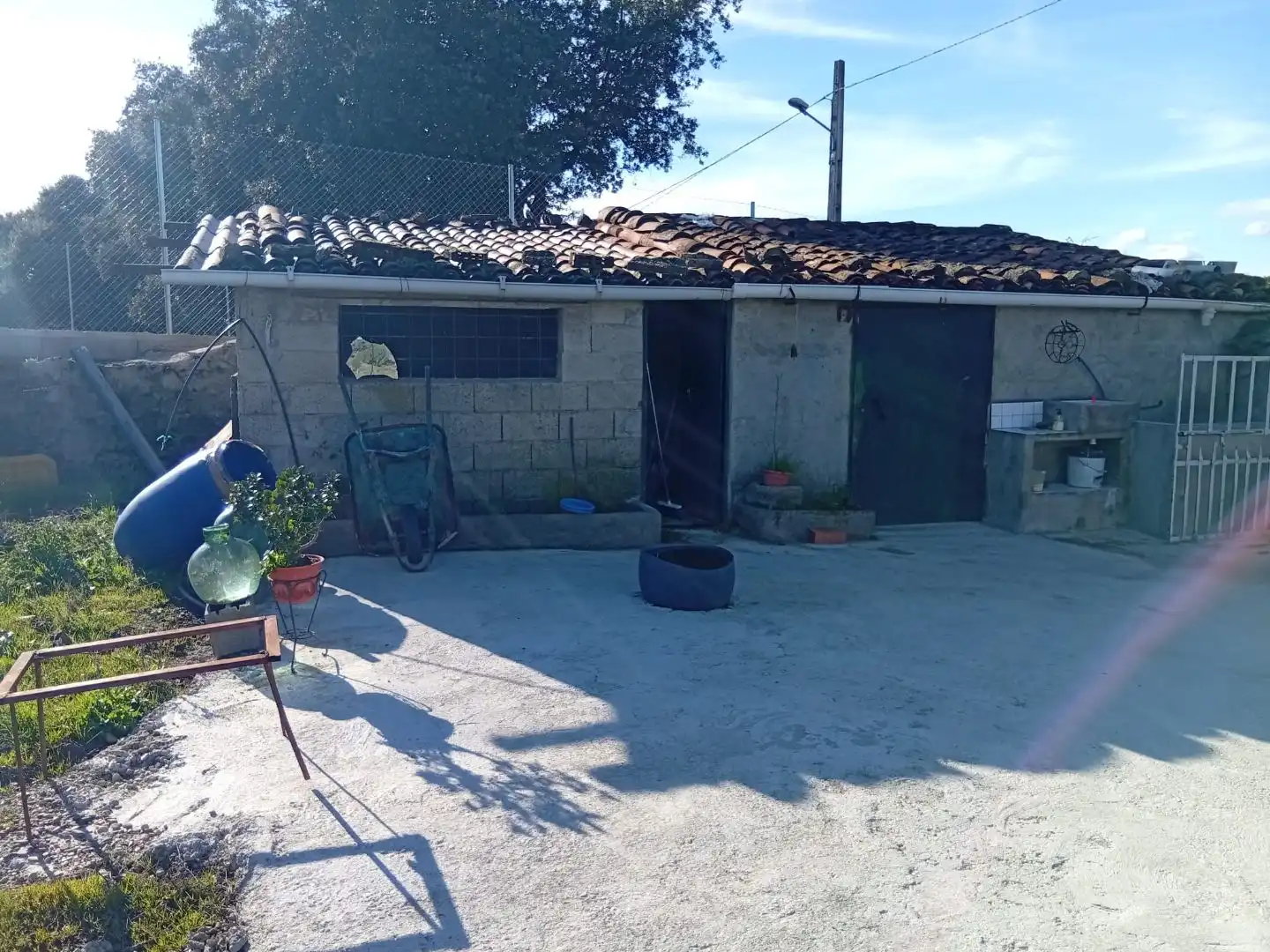 Exterior view of Land for sale in Villanueva de la Sierra