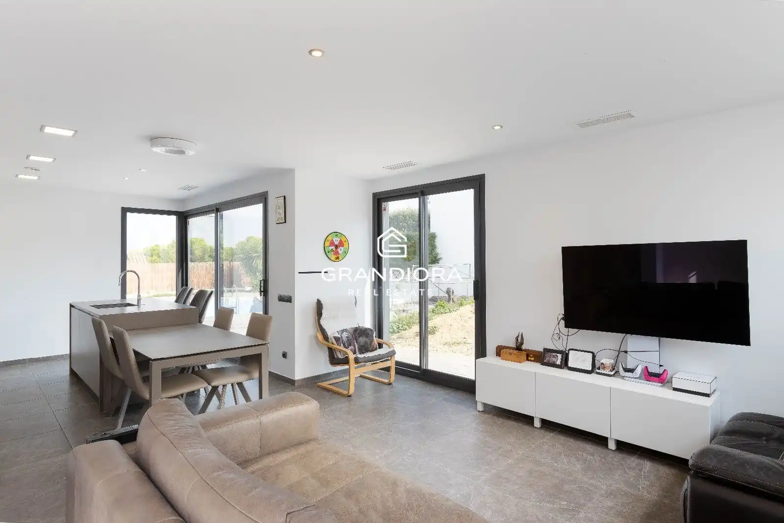 Sala d'estar de Casa o xalet en venda en Premià de Dalt