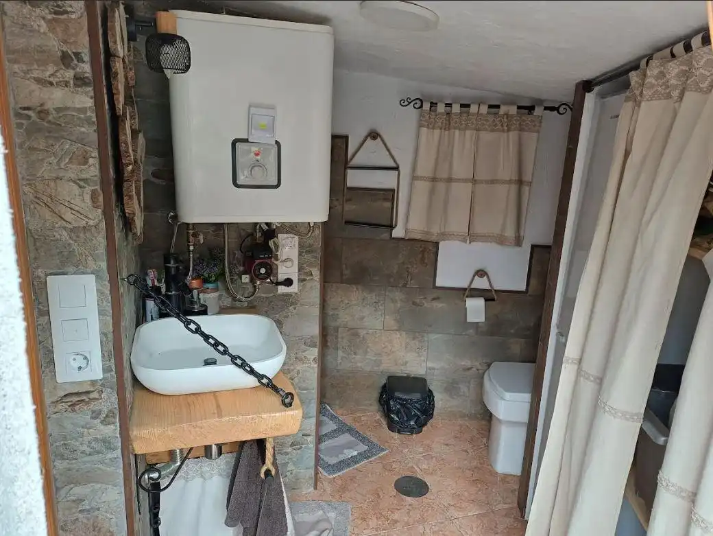 Baño de Finca rústica en venta en Chóvar con Jardín privado, Terraza y Trastero