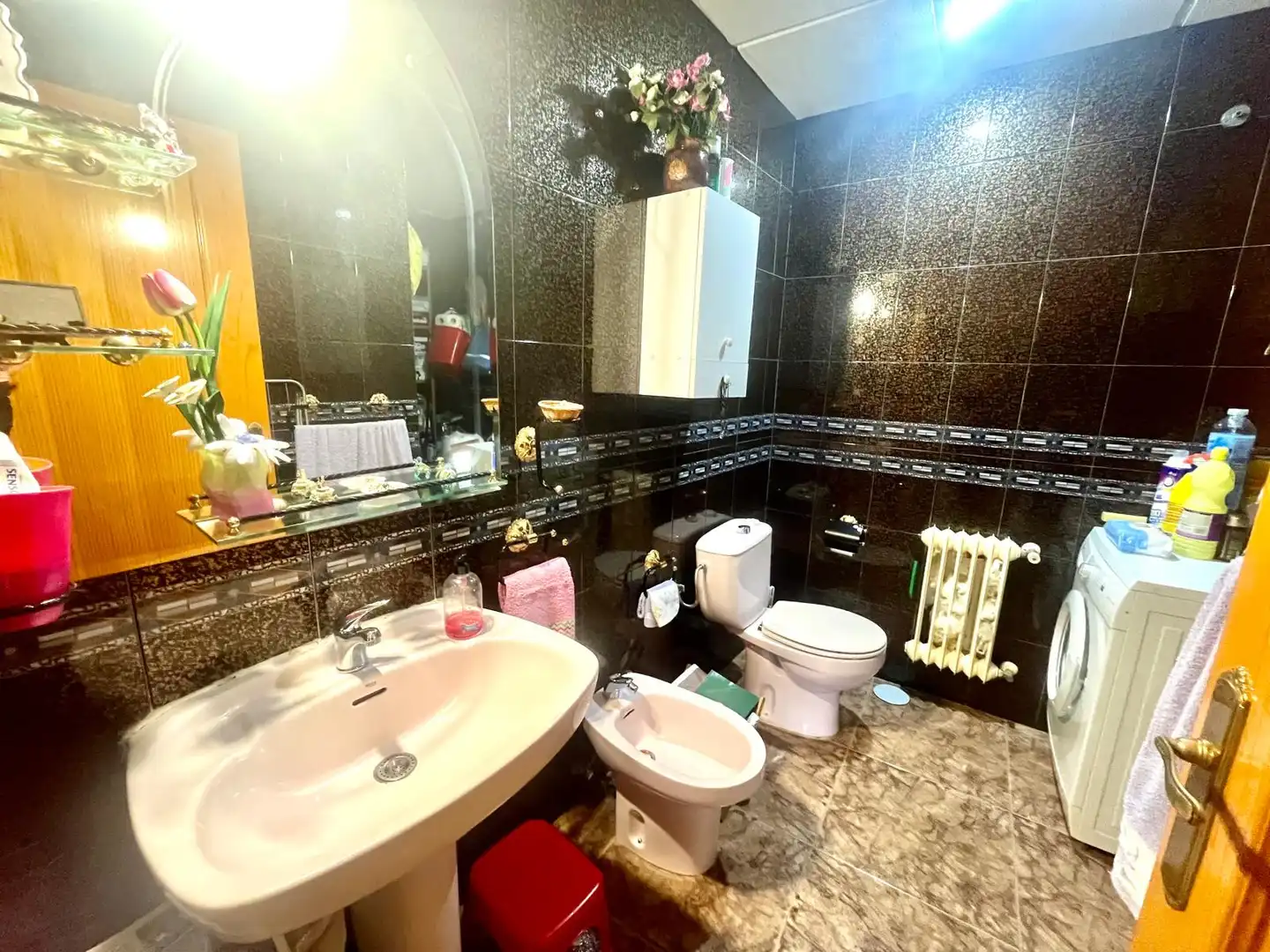 Baño de Casa adosada en venta en Fernán Caballero con Calefacción y Terraza