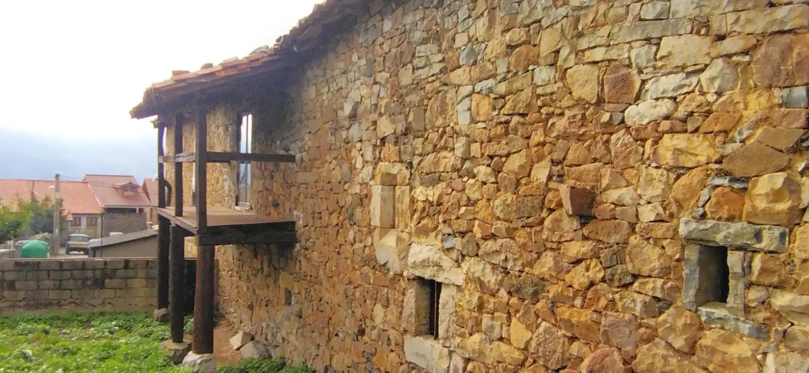 Vista exterior de Casa adosada en venta en Ramales de la Victoria con Jardín privado y Balcón