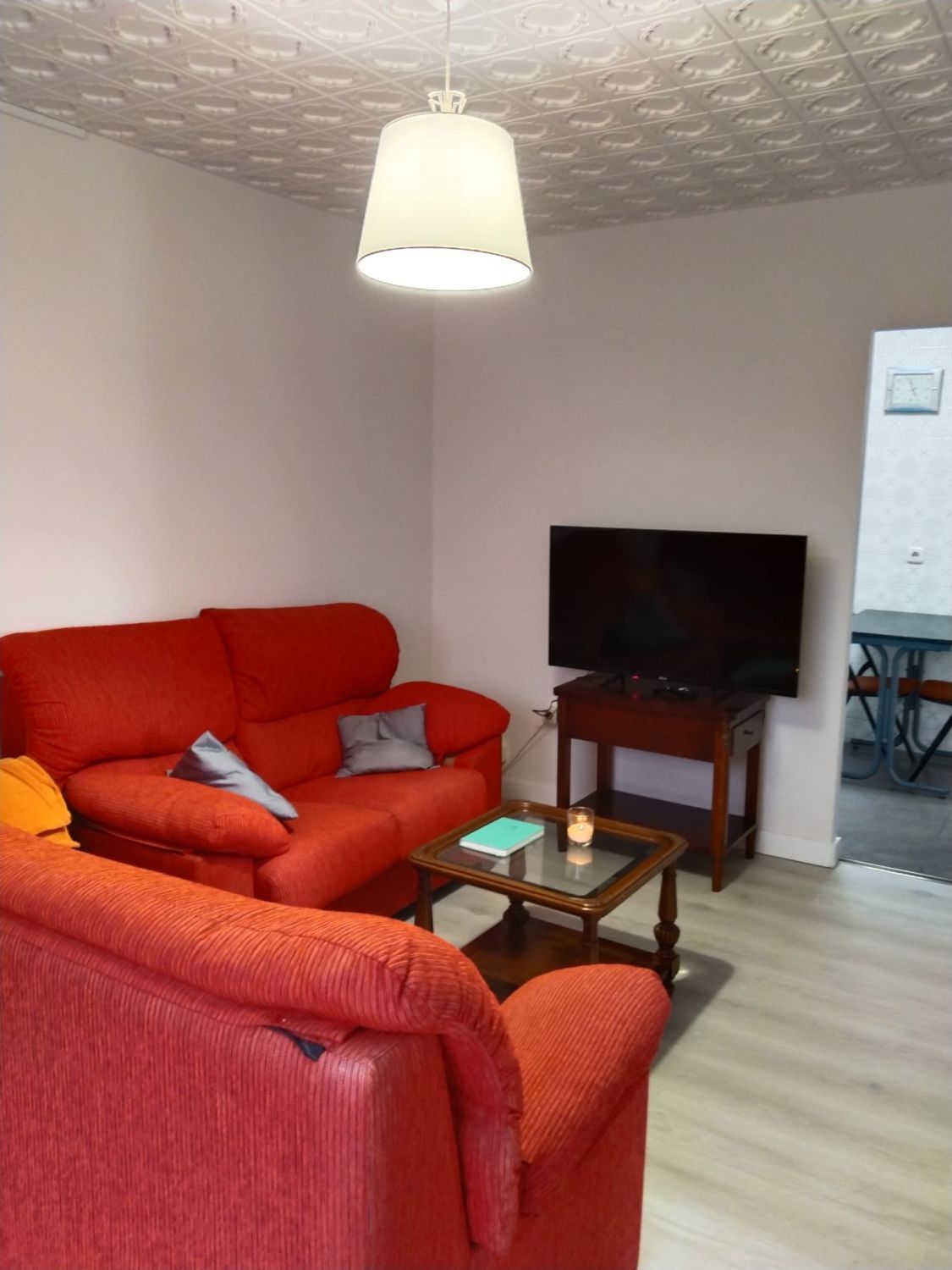 Living room of Apartment to rent in A Coruña Capital   with Heating