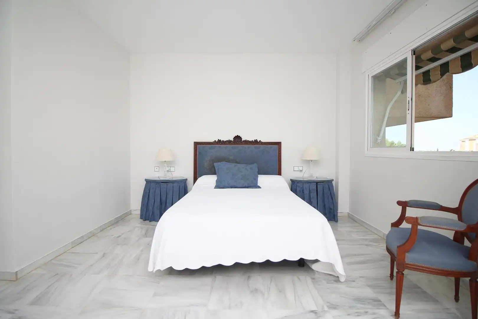 Bedroom of Flat for rent in Málaga  with Air Conditioner, Heating and Terrace