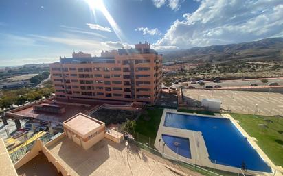 Exterior view of Flat for sale in  Almería Capital  with Air Conditioner, Heating and Private garden
