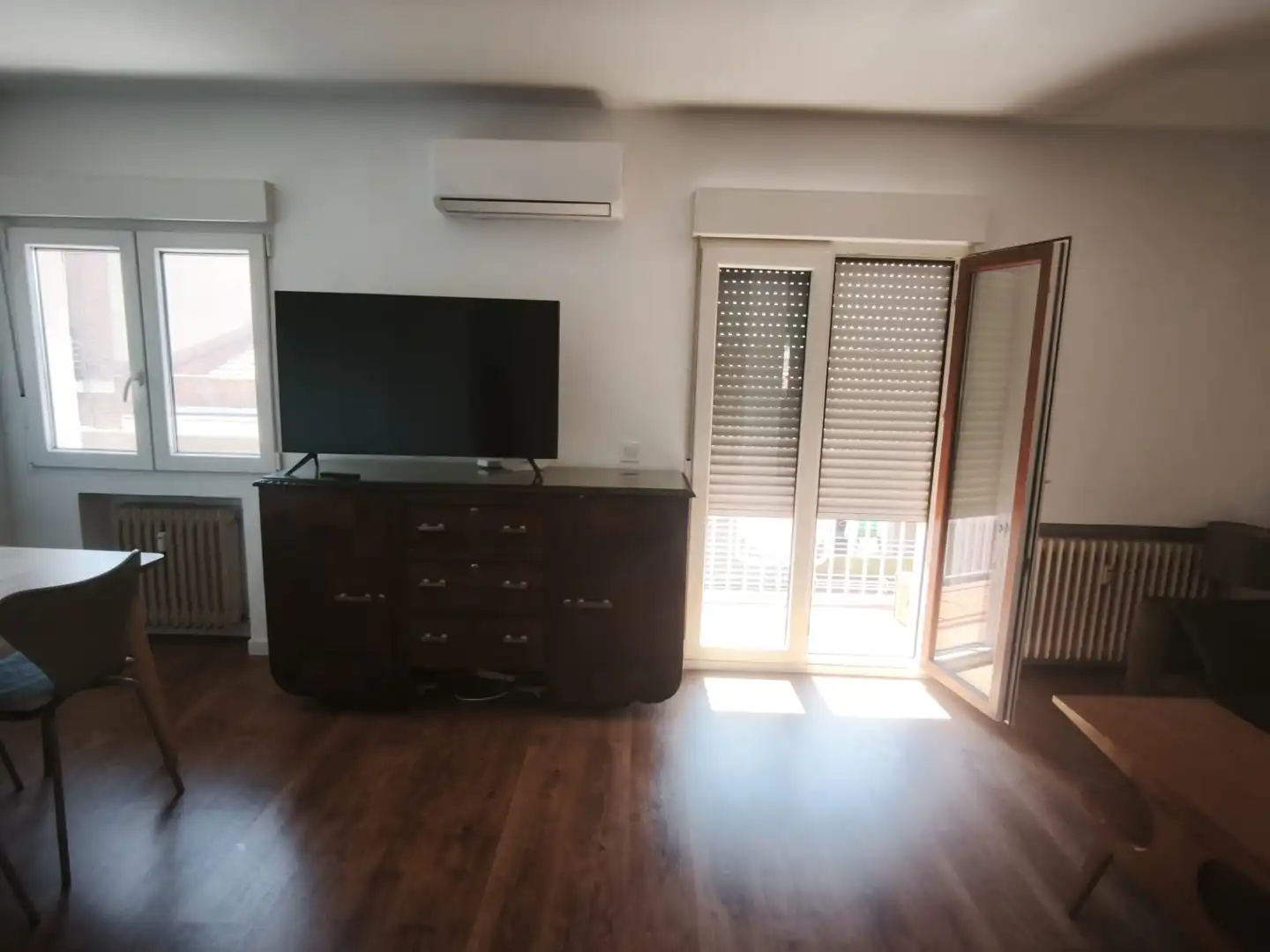 Wohnzimmer von Wohnung zur Miete in Madrid mit Klimaanlage, Heizung und Terrasse