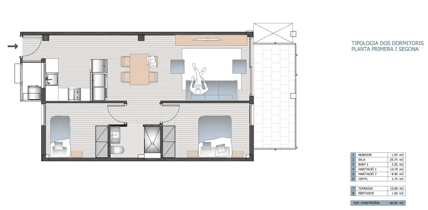 Piso con piscina en venta en Sant Joan - Vilarromà, imagen 2