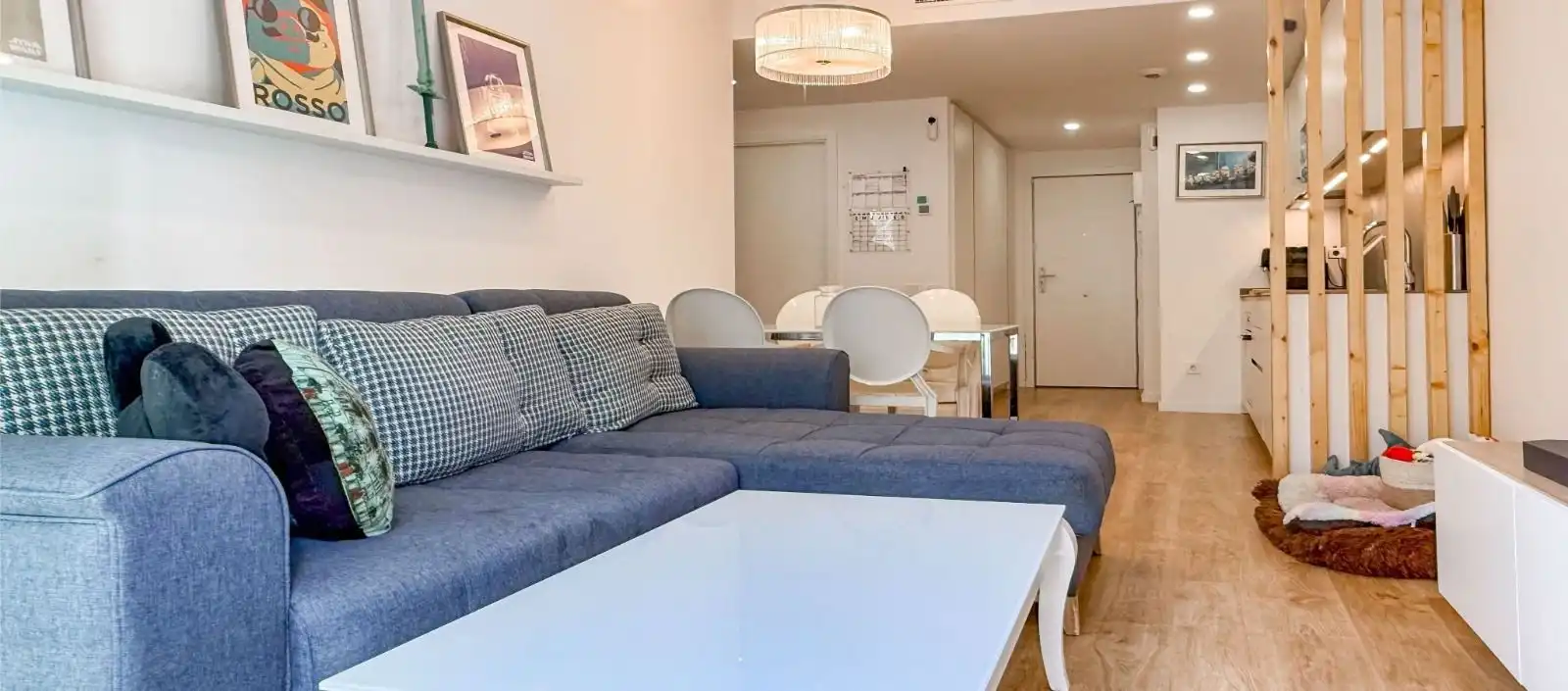 Sala de estar de Piso en venta en Sant Boi de Llobregat con Aire acondicionado, Calefacción y Trastero