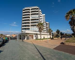 Exterior view of Flat for sale in  Almería Capital  with Air Conditioner, Heating and Private garden