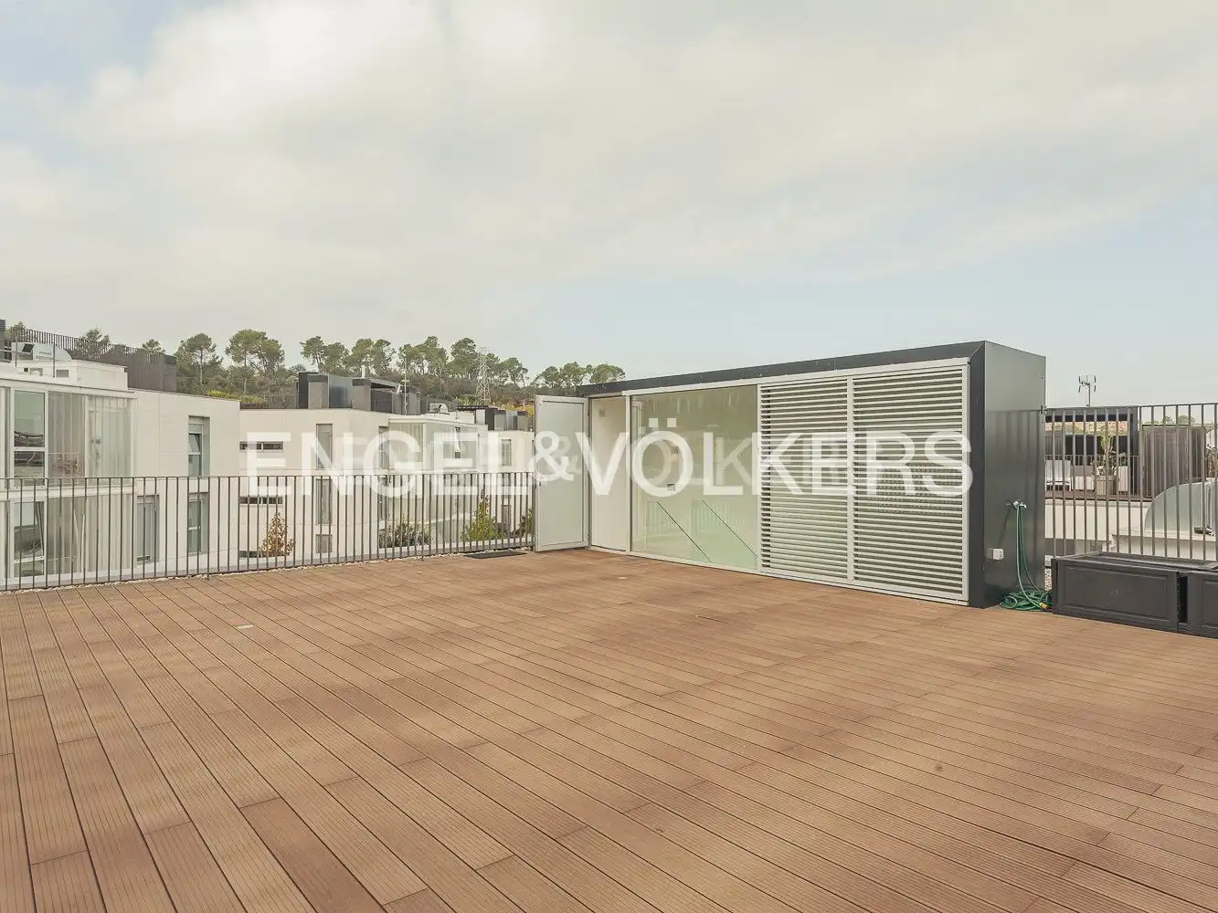 Terrace of Attic for sale in Sant Cugat del Vallès  with Air Conditioner, Heating and Private garden