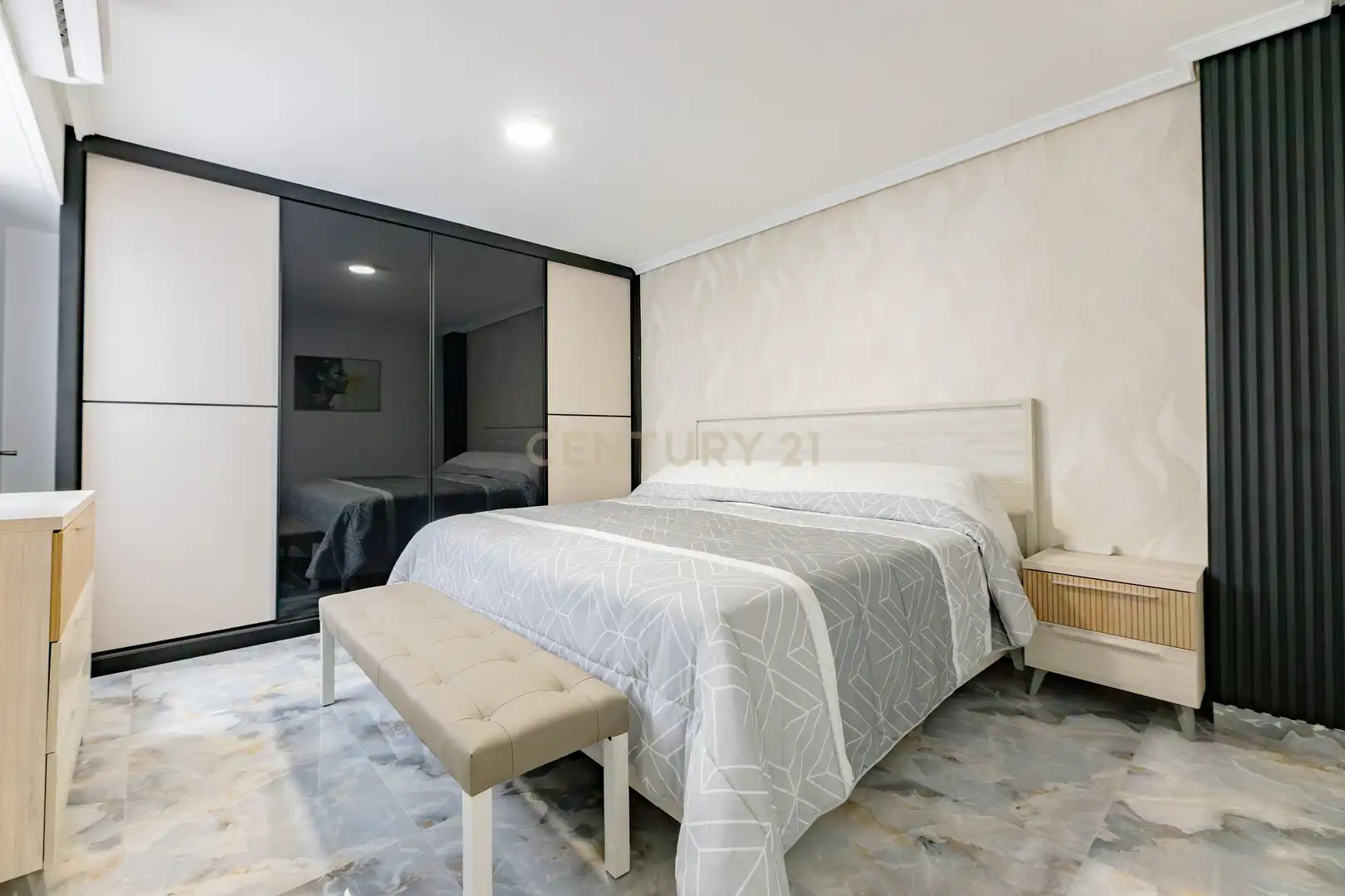 Bedroom of Flat for sale in Alzira  with Air Conditioner