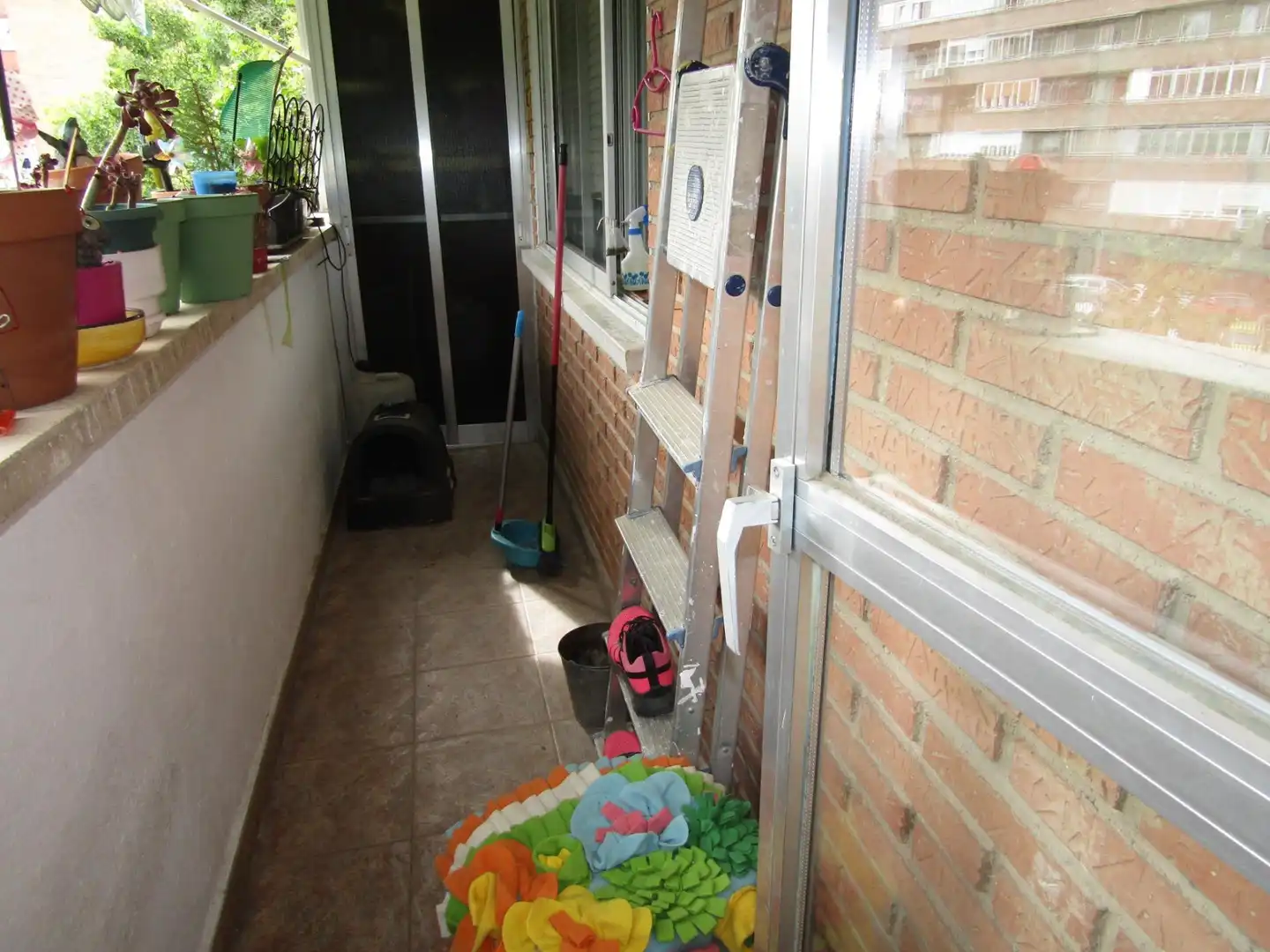 Balcony of Flat for sale in Torrejón de Ardoz  with Air Conditioner, Heating and Parquet flooring