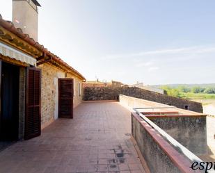 Terrassa de Casa o xalet en venda en Jafre amb Calefacció, Jardí privat i Terrassa