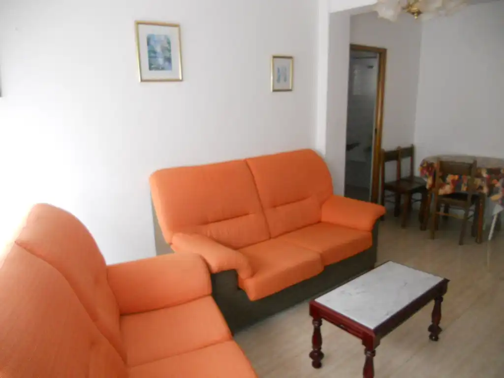 Sala d'estar de Pis de lloguer en Santiago de Compostela  amb Moblat