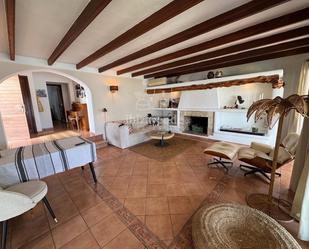 Living room of House or chalet to rent in Santa Eulària des Riu  with Air Conditioner, Heating and Terrace
