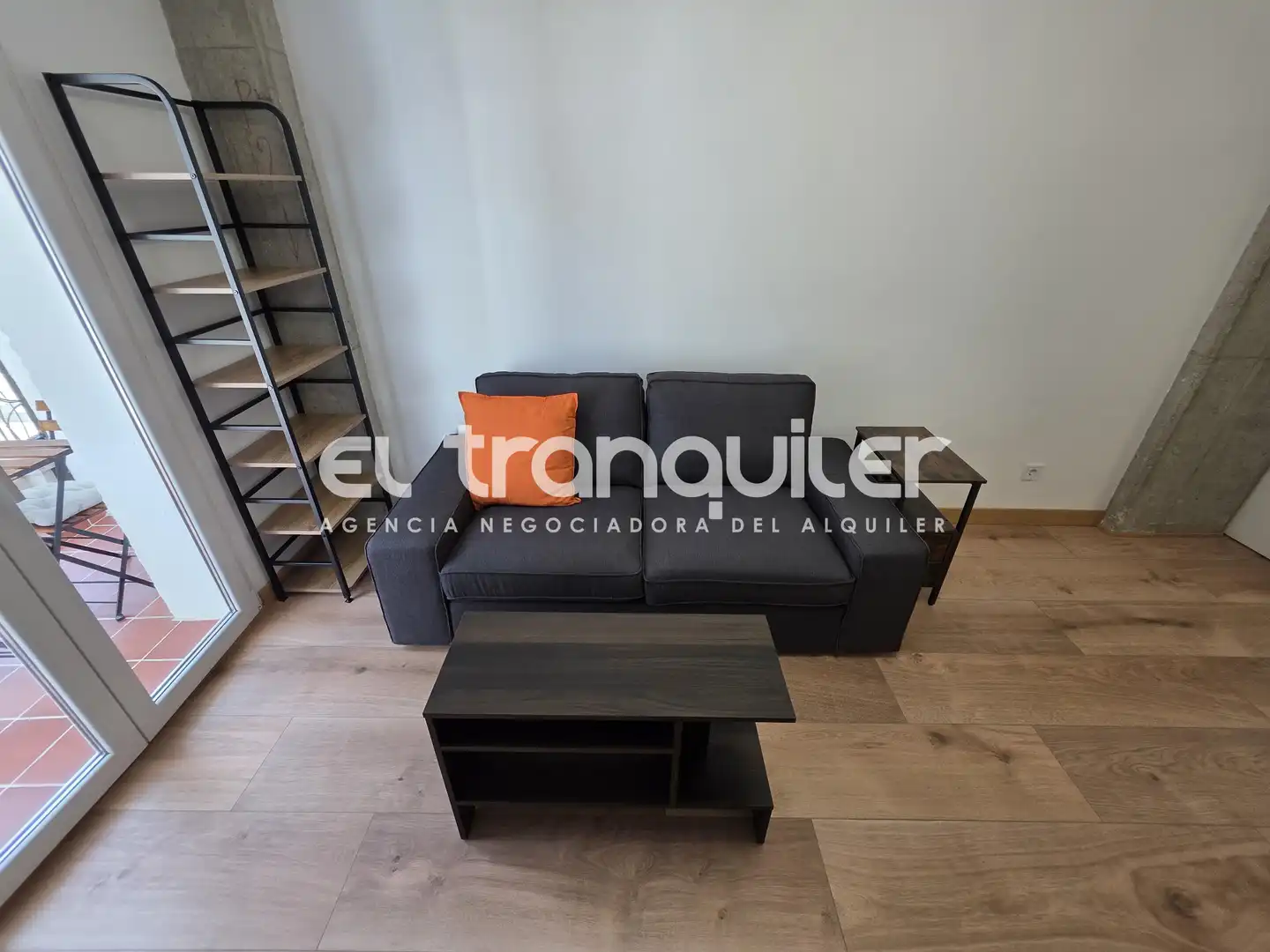 Wohnzimmer von Wohnung zur Miete in Madrid mit Klimaanlage, Terrasse und Möbliert