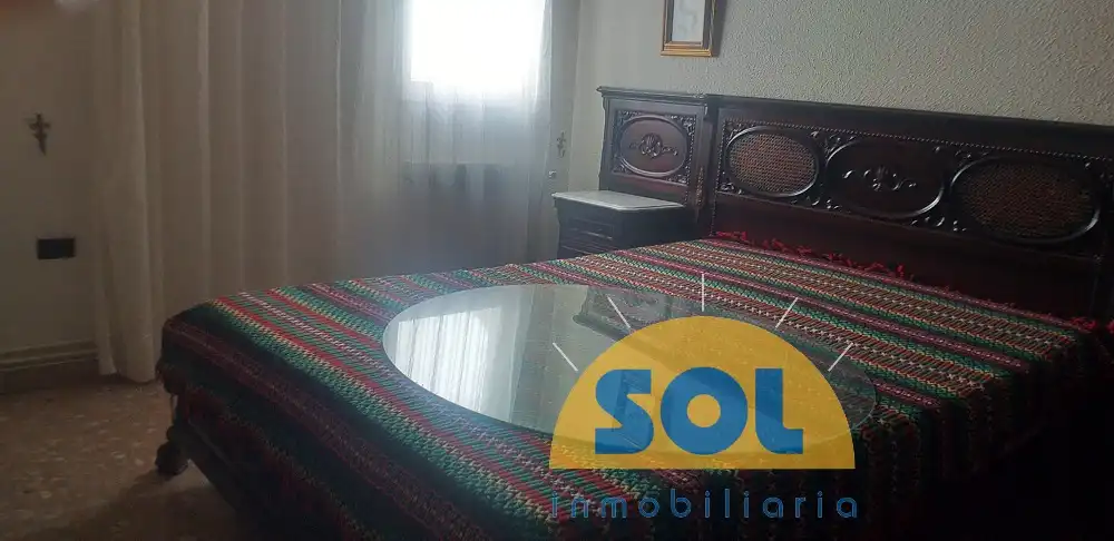 Bedroom of Flat for sale in Don Benito  with Heating, Terrace and Furnished