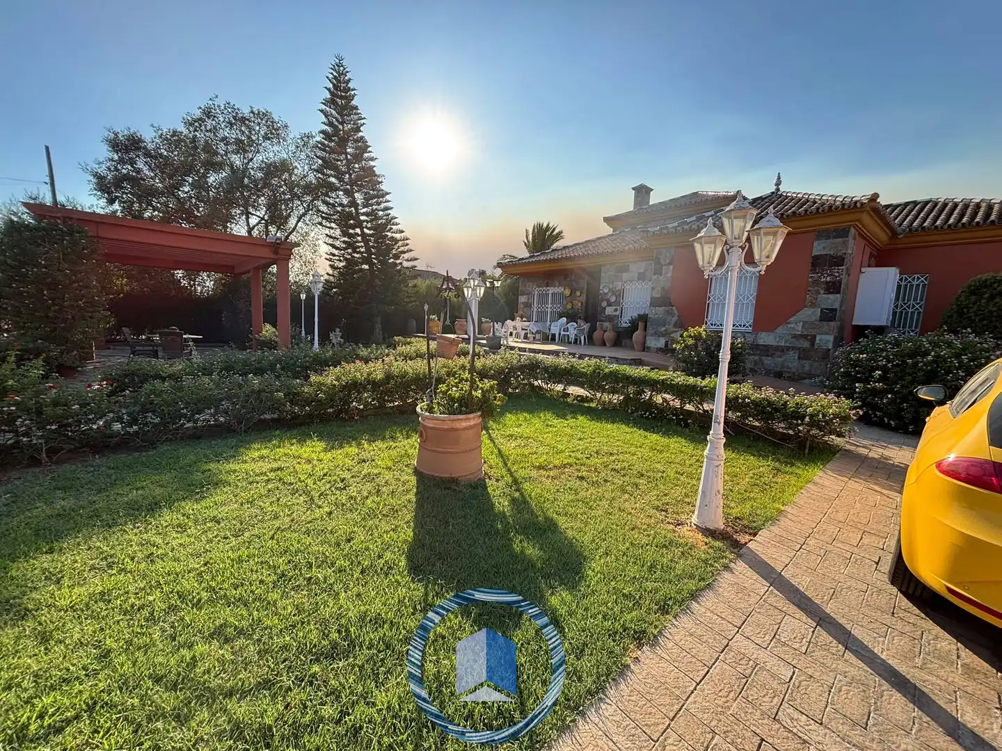 Terraza de Casa o chalet en venta en Alcalá de Guadaira con Aire acondicionado, Jardín privado y Terraza