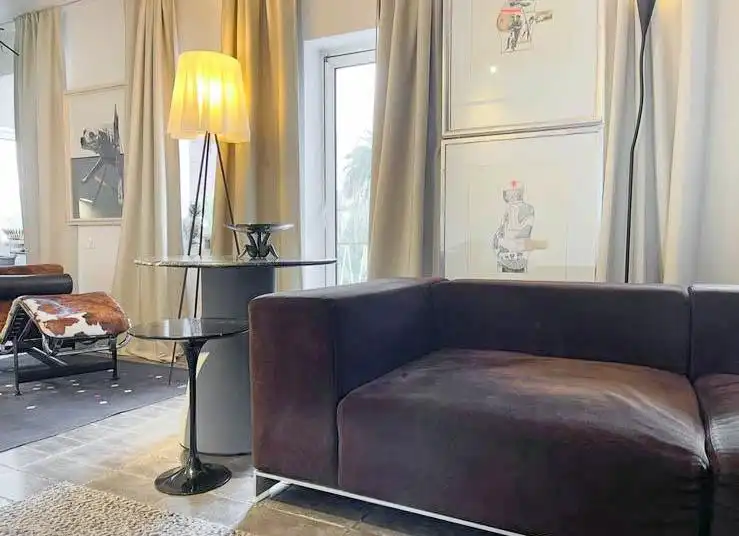 Living room of Flat for sale in Avilés  with Heating and Balcony