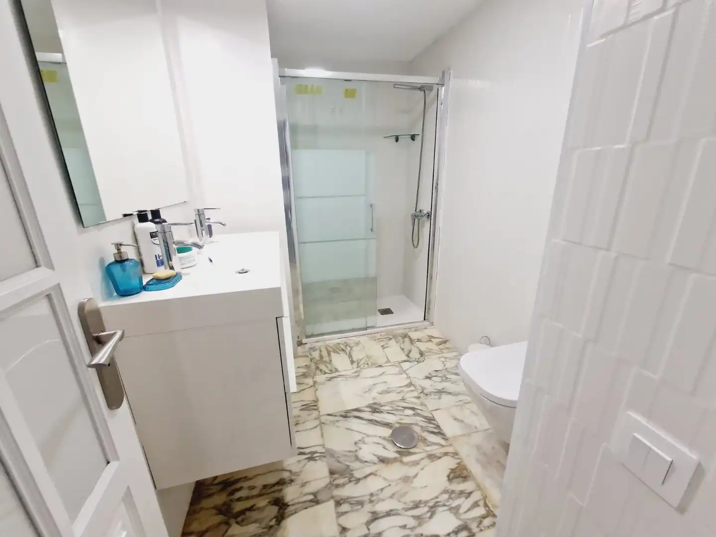 Badezimmer von Haus oder Chalet zur Miete in San Bartolomé de Tirajana mit Klimaanlage, Terrasse und Abstellraum