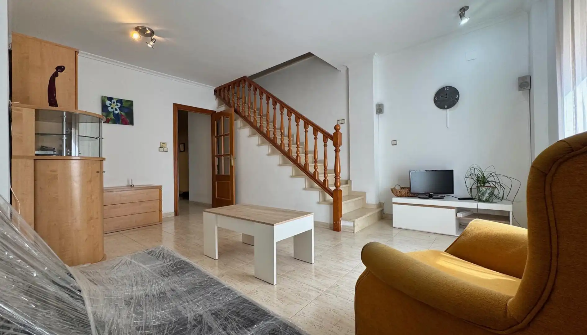 Living room of Country homes for sale in Benissa  with Air Conditioner, Heating and Terrace