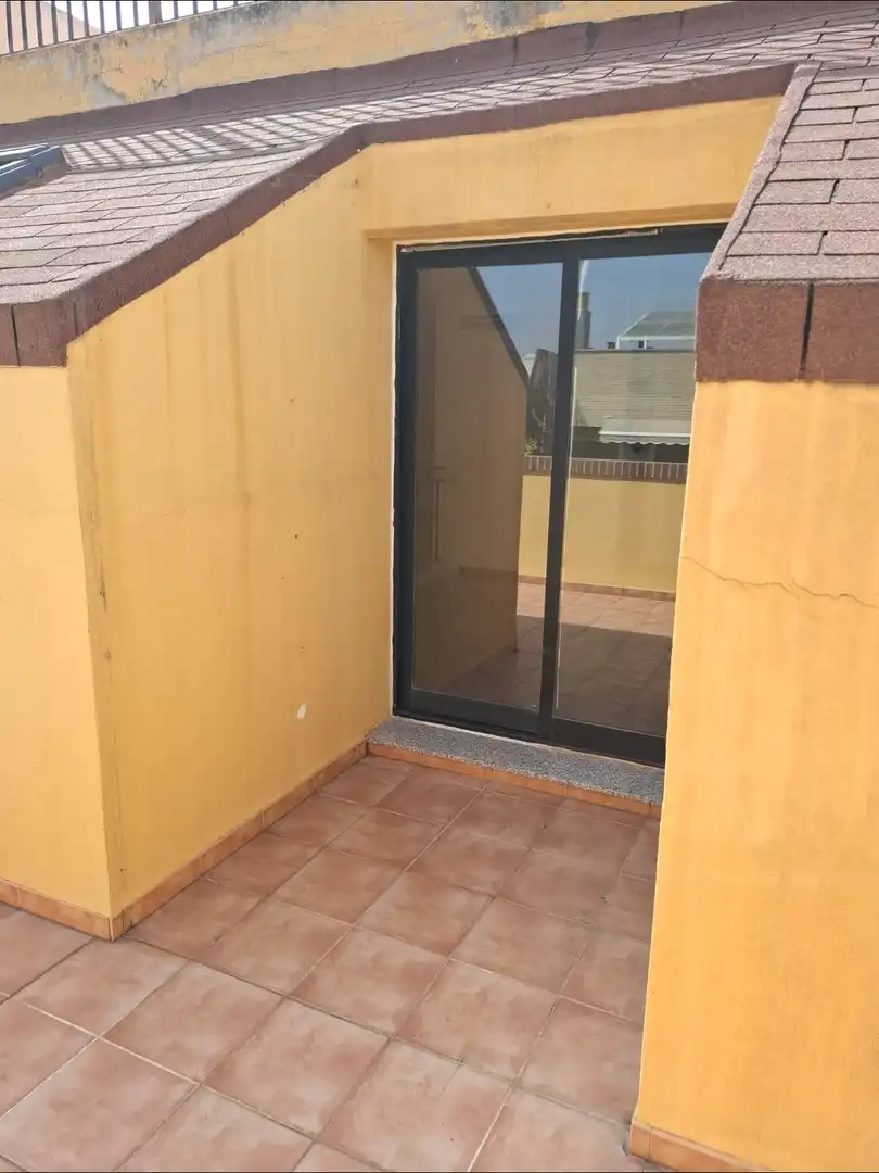 Balcony of Attic for rent in Burjassot