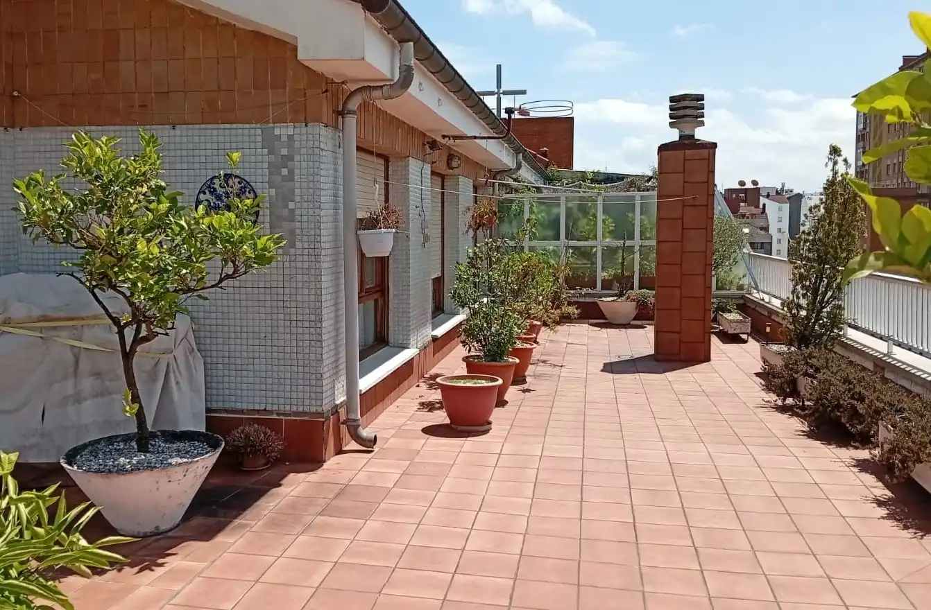 Terrace of Attic for sale in Oviedo   with Heating, Parquet flooring and Terrace
