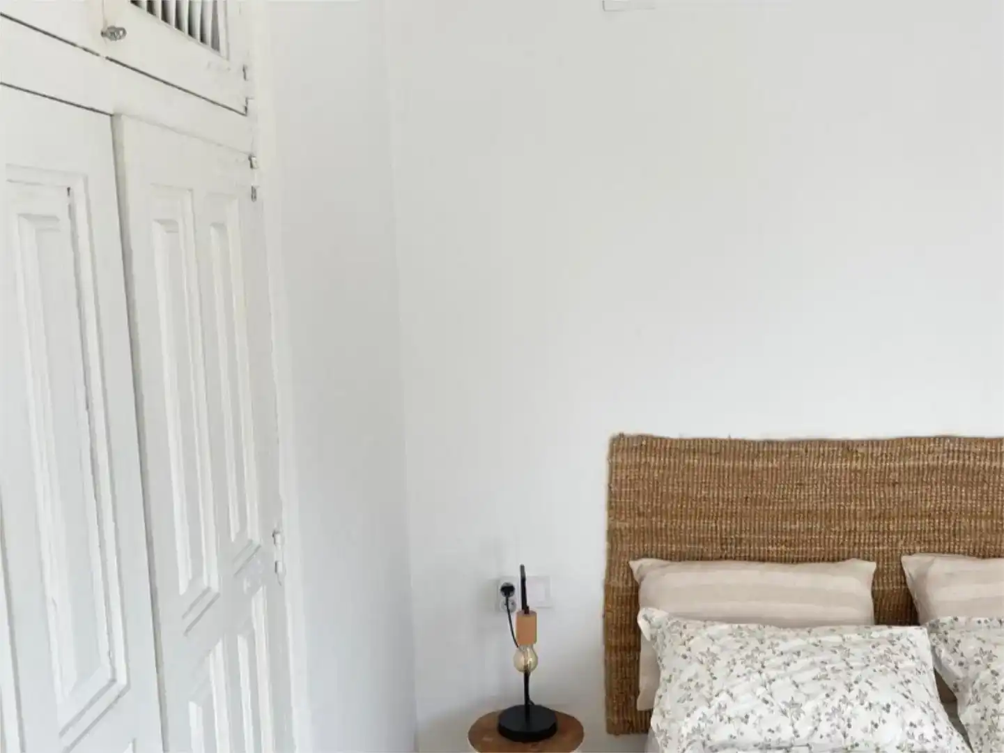 Schlafzimmer von Wohnung zur Miete in Jávea / Xàbia mit Klimaanlage, Privatgarten und Möbliert