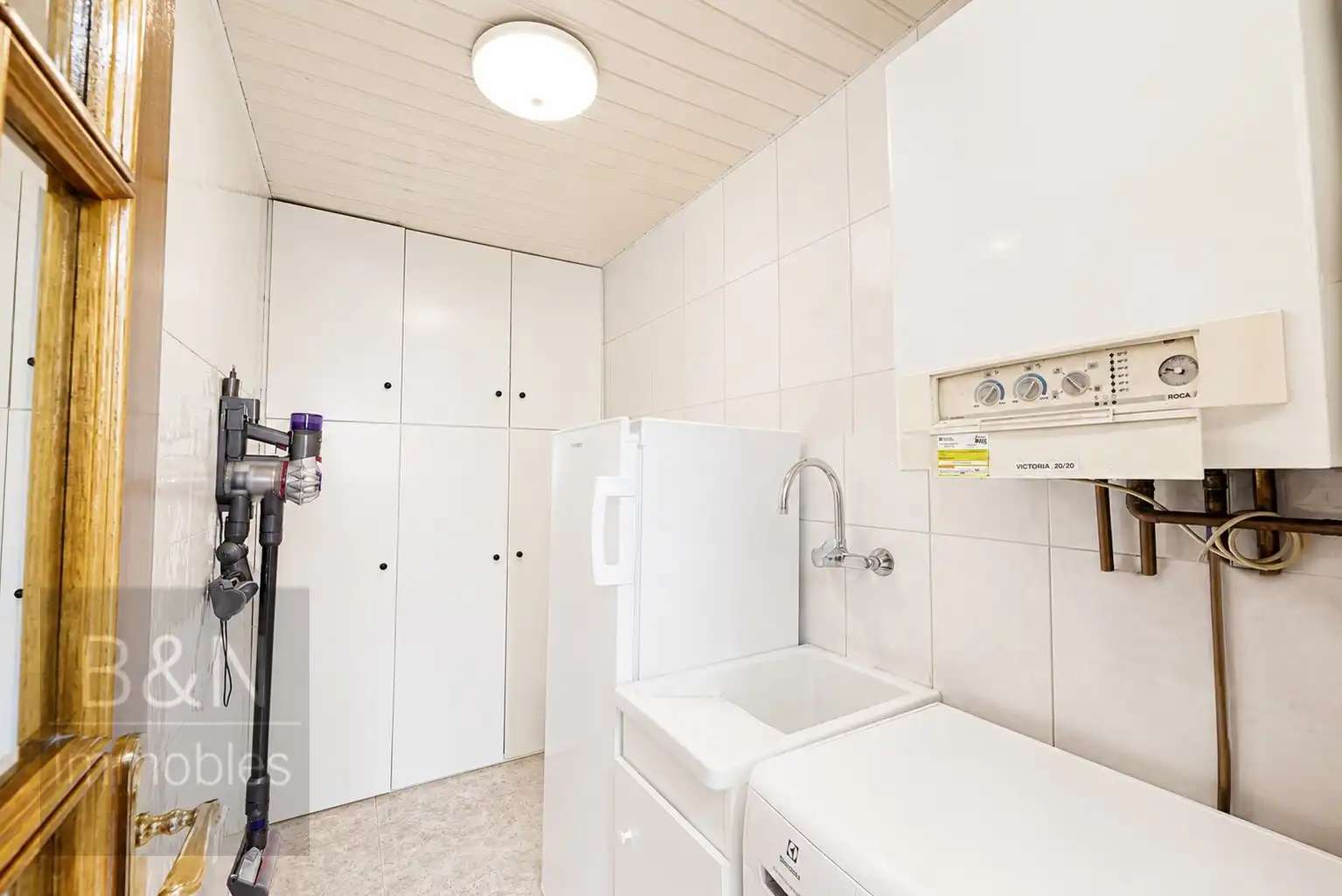 Cocina de Casa o chalet en venta en Terrassa con Aire acondicionado, Calefacción y Terraza
