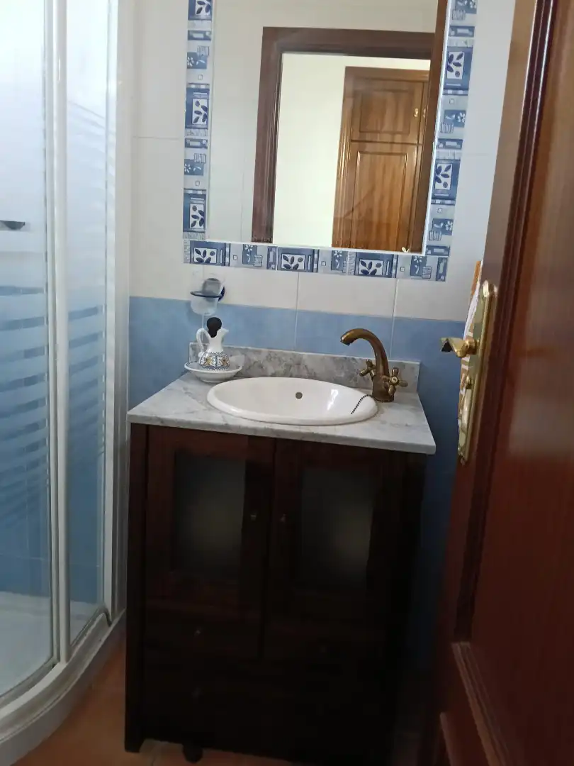 Bany de Casa o xalet en venda en Almendralejo amb Aire condicionat, Calefacció i Jardí privat
