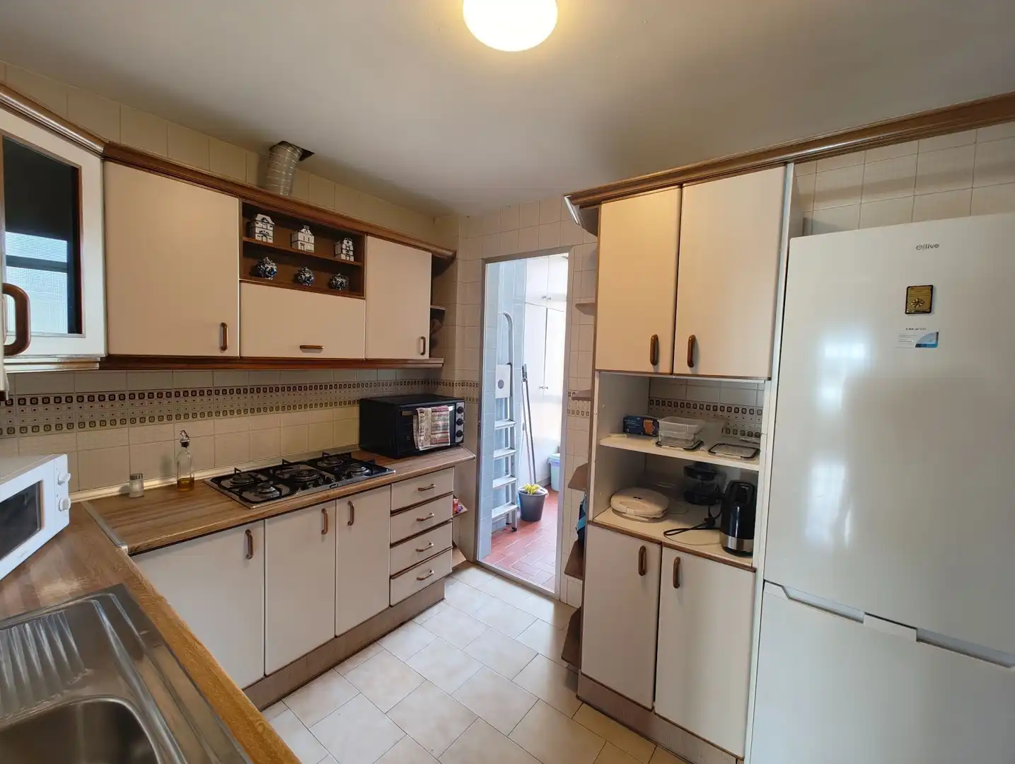 Kitchen of Flat for rent in Granada  with Air Conditioner, Heating and Furnished