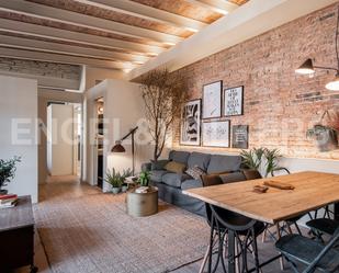 Living room of Loft for sale in  Barcelona Capital  with Air Conditioner, Heating and Swimming Pool