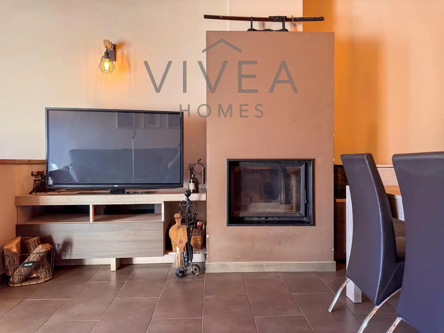 Sala de estar de Casa o chalet en venta en Sabadell con Aire acondicionado, Calefacción y Terraza