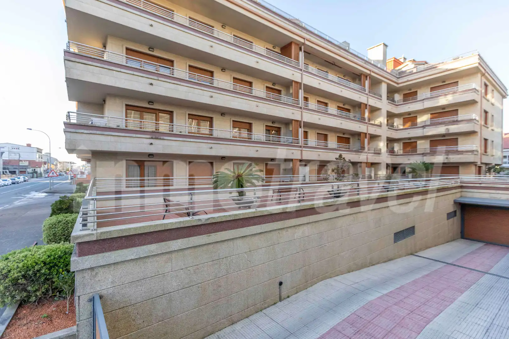Vista exterior de Apartament en venda en Sanxenxo amb Aire condicionat, Parquet i Terrassa