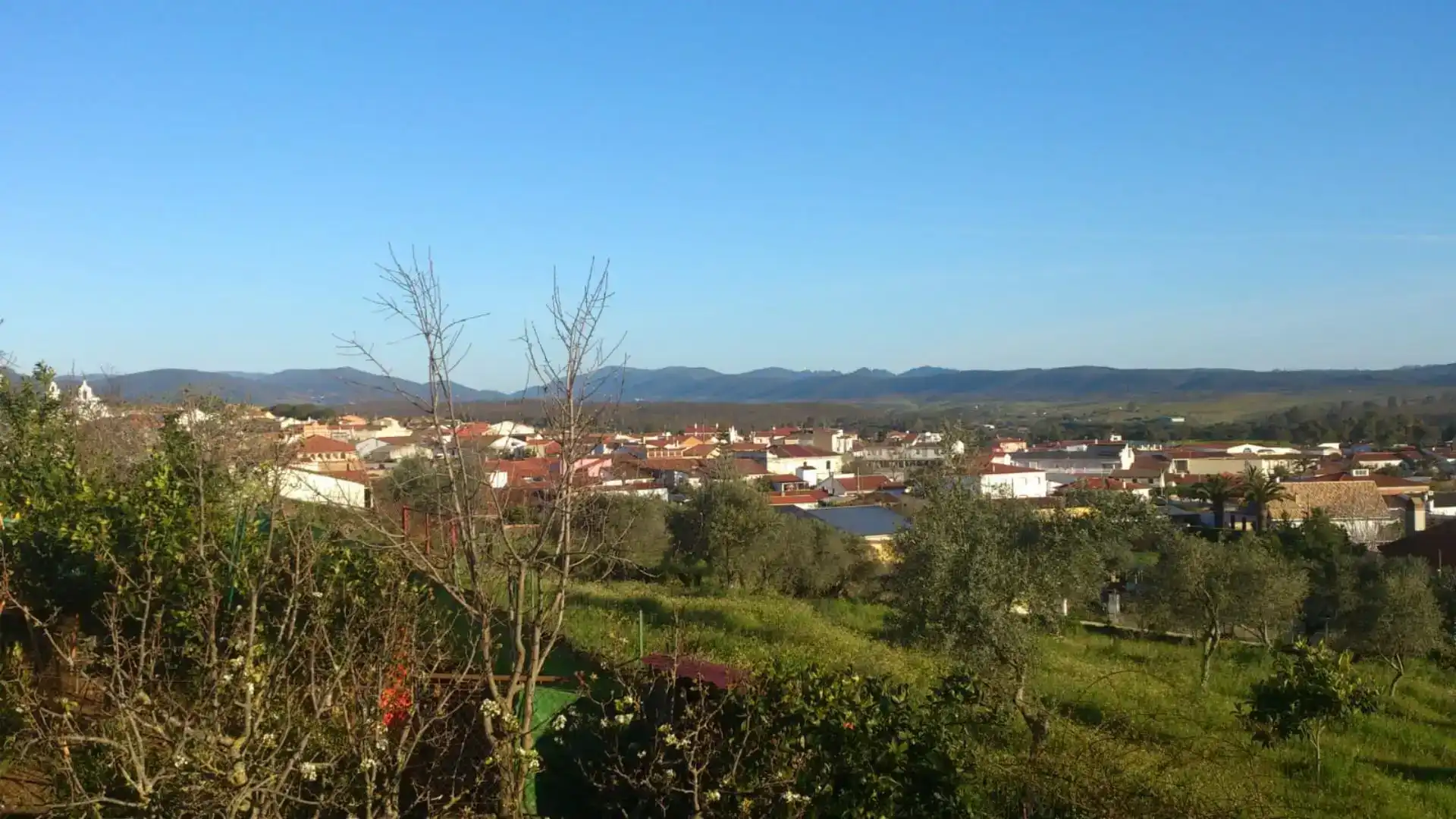 Vista exterior de Casa o xalet en venda en La Codosera amb Aire condicionat, Jardí privat i Traster