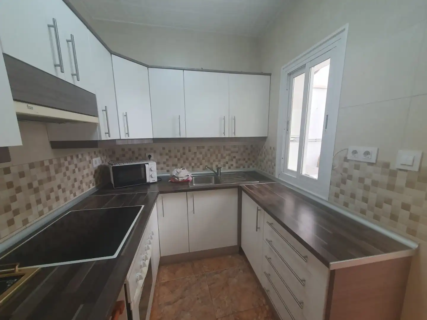 Cuina de Casa o xalet de lloguer en Puertollano amb Aire condicionat i Moblat
