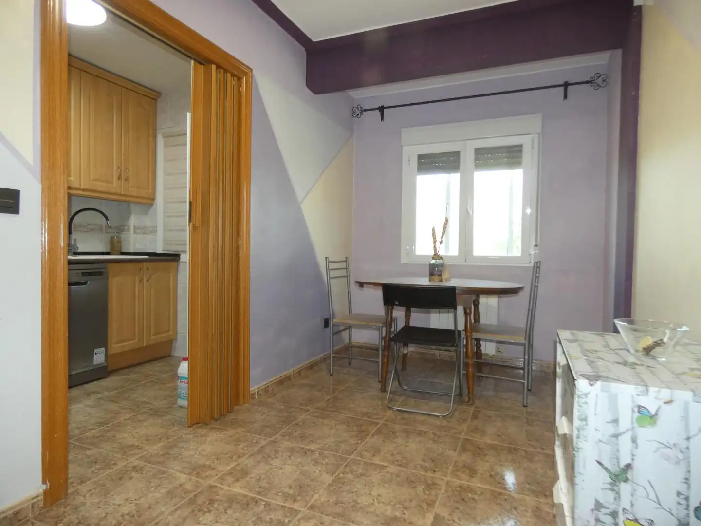 Kitchen of Flat for rent in Zaragoza  with Air Conditioner, Heating and Furnished