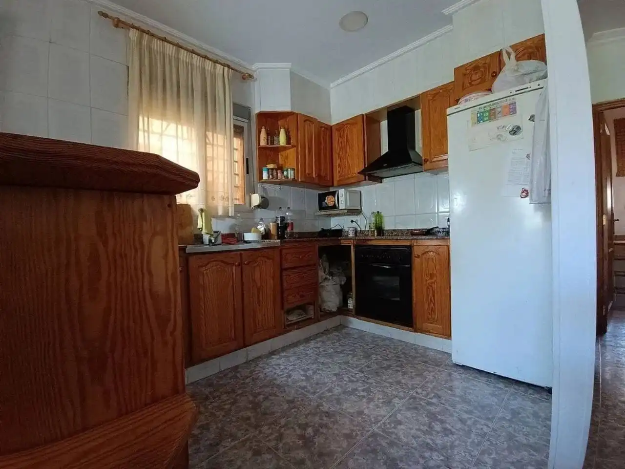 Cocina de Casa adosada en venta en Vilallonga / Villalonga con Terraza y Amueblado