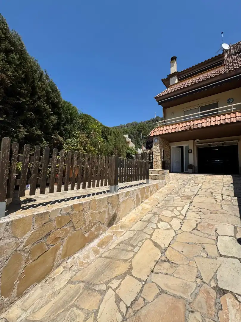 Terraza de Casa adosada en venta en La Palma de Cervelló con Aire acondicionado, Calefacción y Terraza