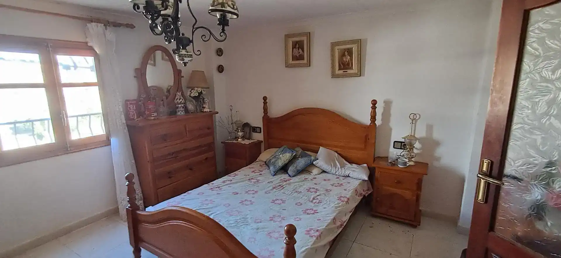 Dormitori de Casa adosada en venda en Tivenys amb Aire condicionat
