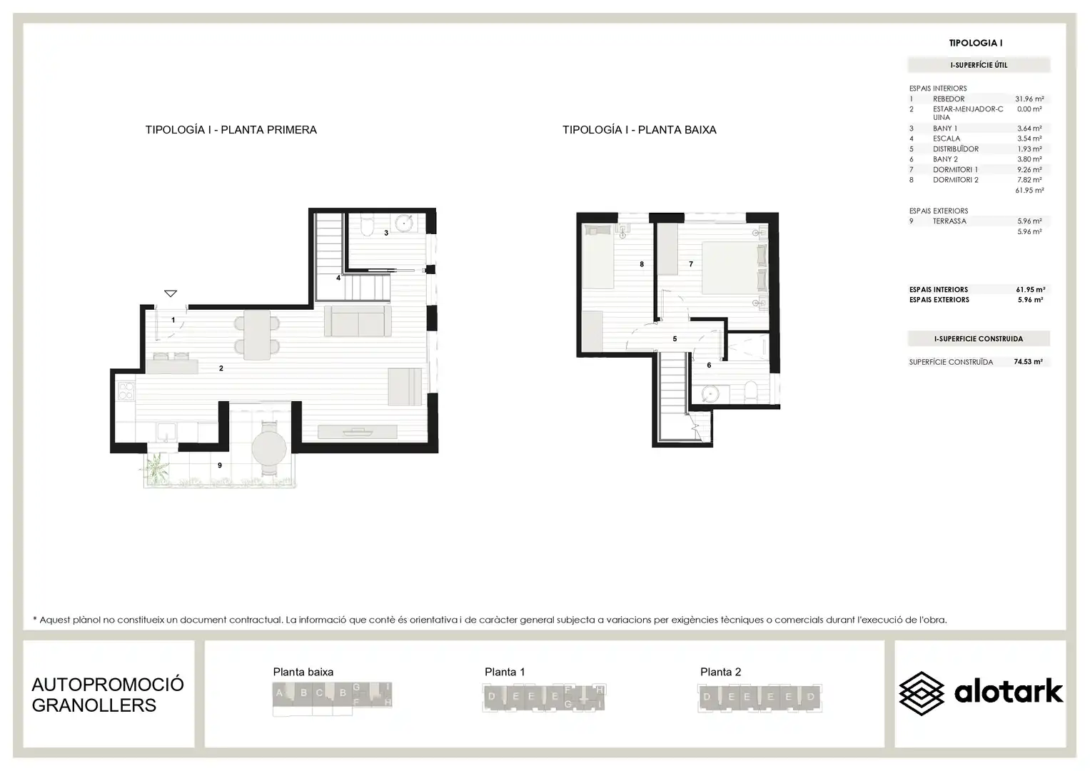 Duplex con terrazza in vendita a Can Bassa, imagen 12
