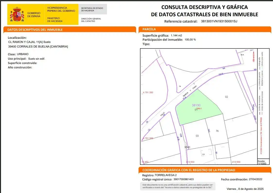 Terreny residencial en venda a Calle RAMON Y CAJAL, imagen 5