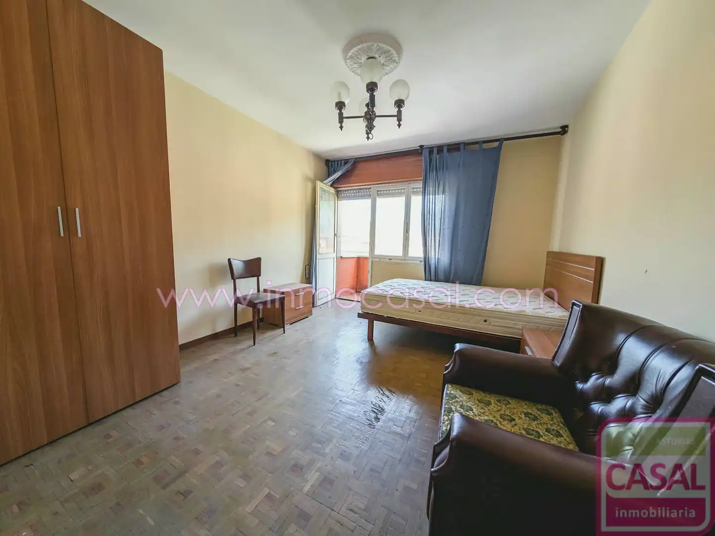 Bedroom of Flat for sale in San Martín del Rey Aurelio  with Heating and Terrace